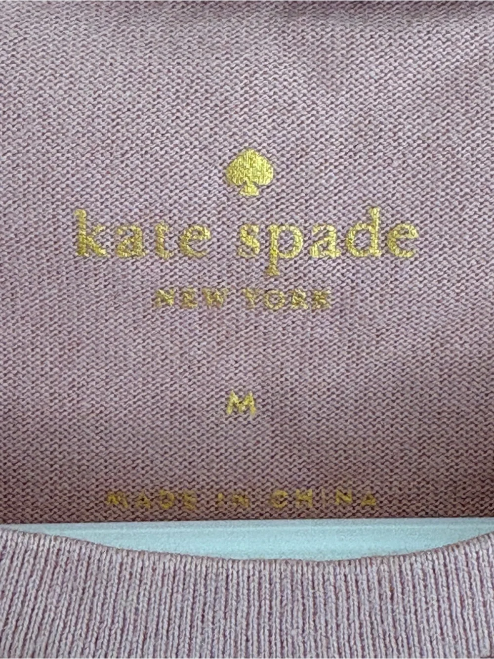 Kate Spade Pink Studded Peplum Blouse Top Size Medium